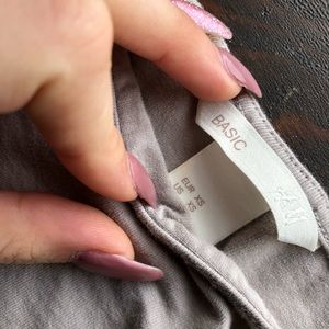 H&M Off The Shoulders Shirt